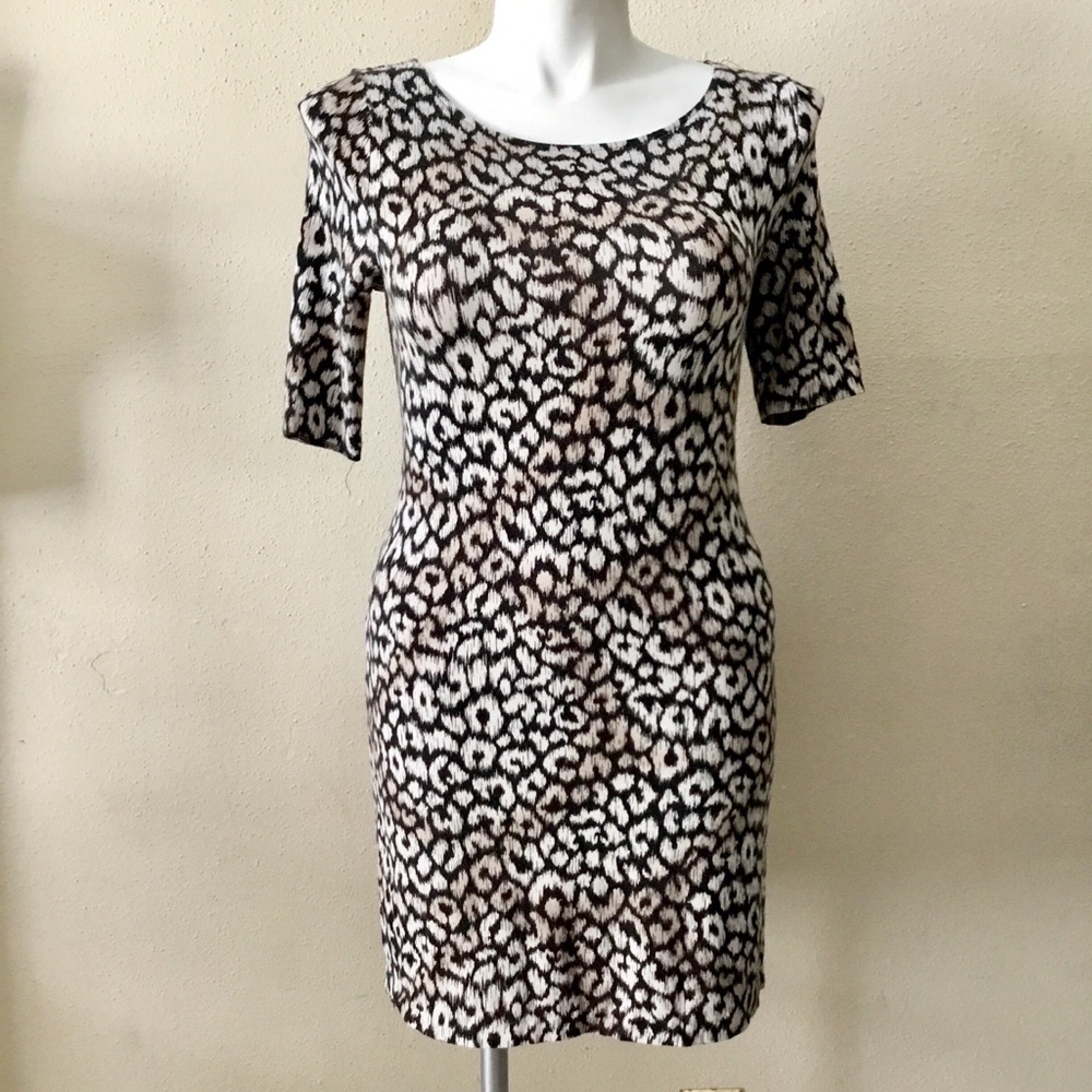 Talbots petites animal print dress